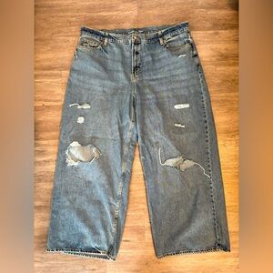 Old Navy Wide Leg Jeans size 22